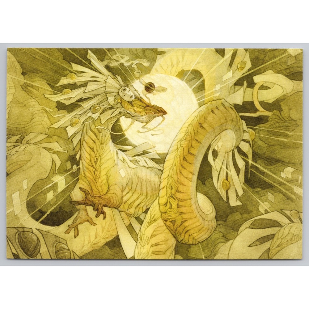 Magic the Gathering POSTCARD Art‎ to Send or Frame Brilliant Restoration Beckert